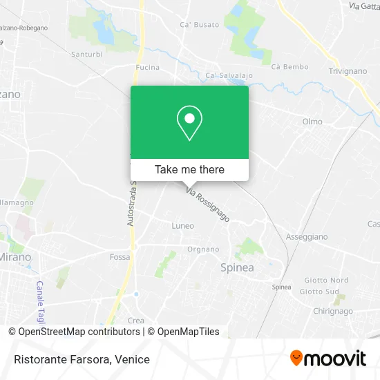 Ristorante Farsora map