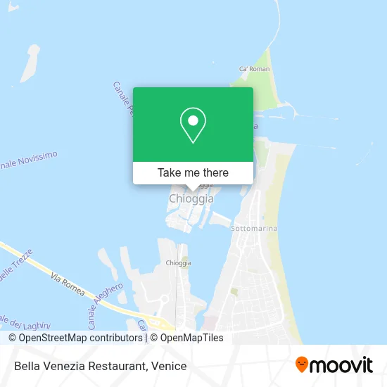 Bella Venezia Restaurant map