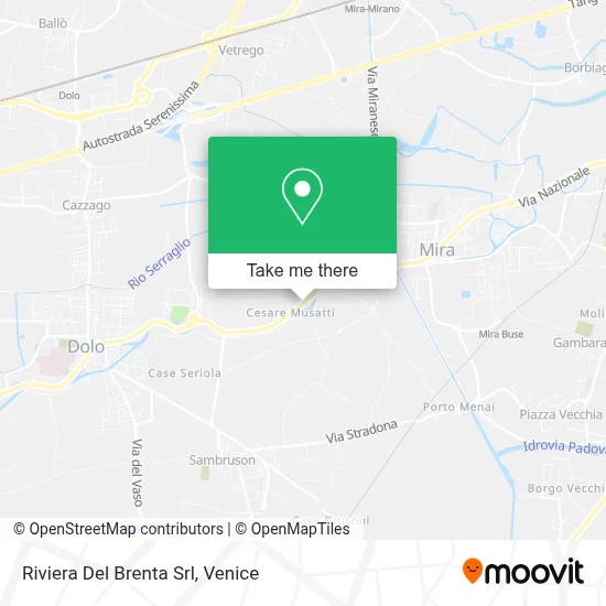 Riviera Del Brenta Srl map