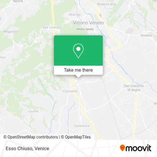Esso Chiuso map