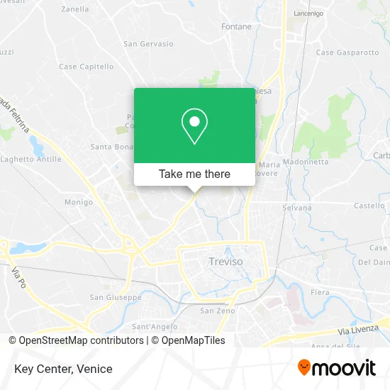 Key Center map