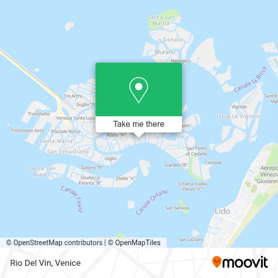 Rio Del Vin map