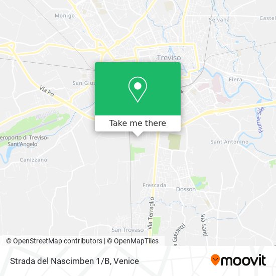 Strada del Nascimben 1/B map