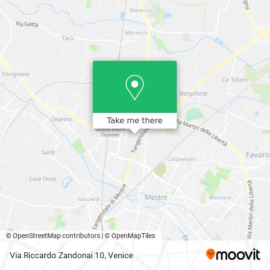 Via Riccardo Zandonai 10 map