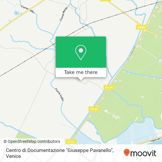 Centro di Documentazione "Giuseppe Pavanello" map