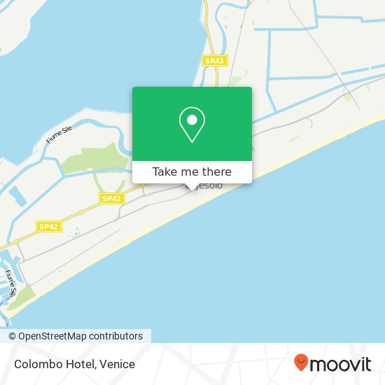 Colombo Hotel map