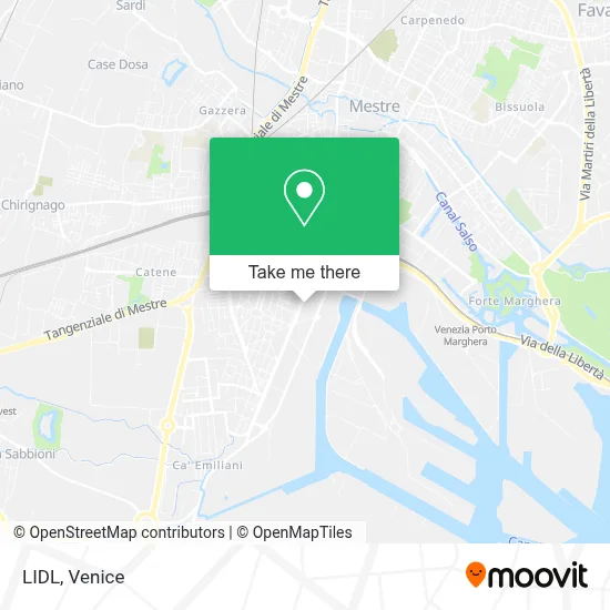 LIDL map