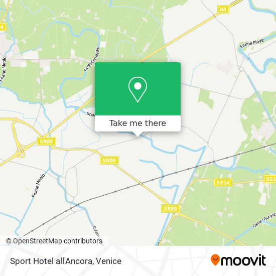 Sport Hotel all'Ancora map