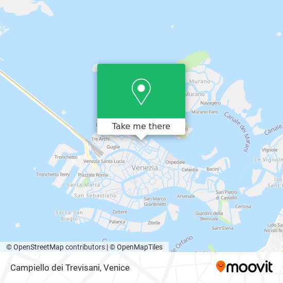 Campiello dei Trevisani map
