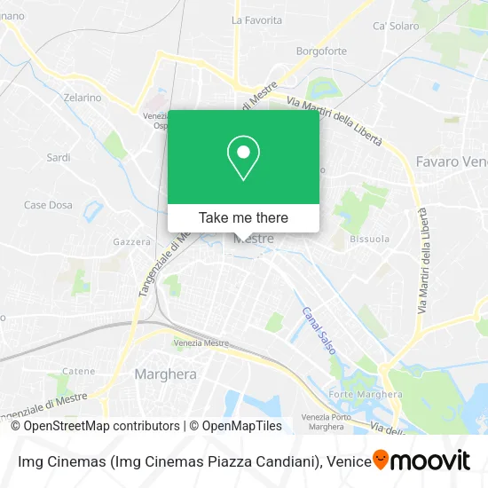 Img Cinemas (Img Cinemas Piazza Candiani) map