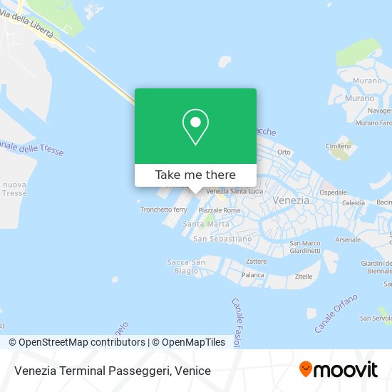 Venezia Terminal Passeggeri map