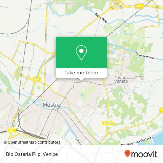 Bio Osteria Plip map