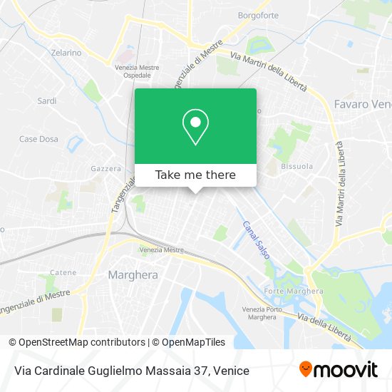 Via Cardinale Guglielmo Massaia 37 map