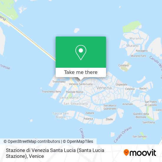 Stazione di Venezia Santa Lucia (Santa Lucia Stazione) map