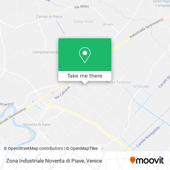 Zona Industriale Noventa di Piave map