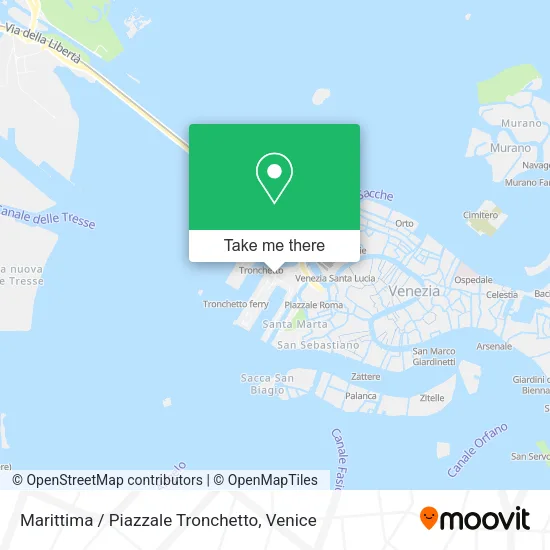 Marittima / Piazzale Tronchetto map