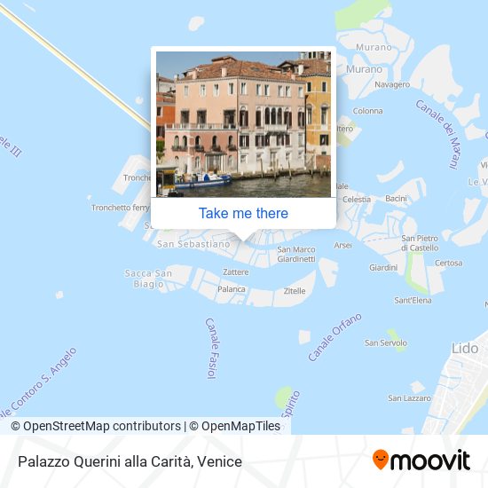 Palazzo Querini alla Carità map