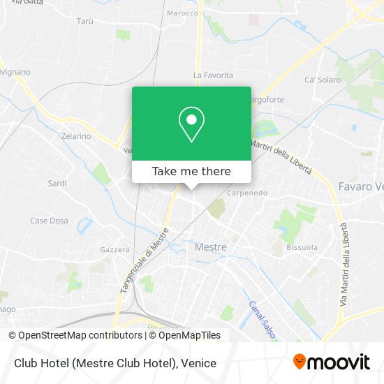 Club Hotel (Mestre Club Hotel) map