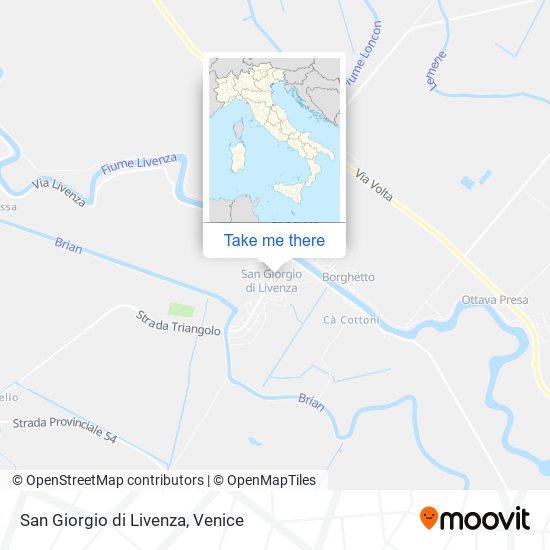 San Giorgio di Livenza map