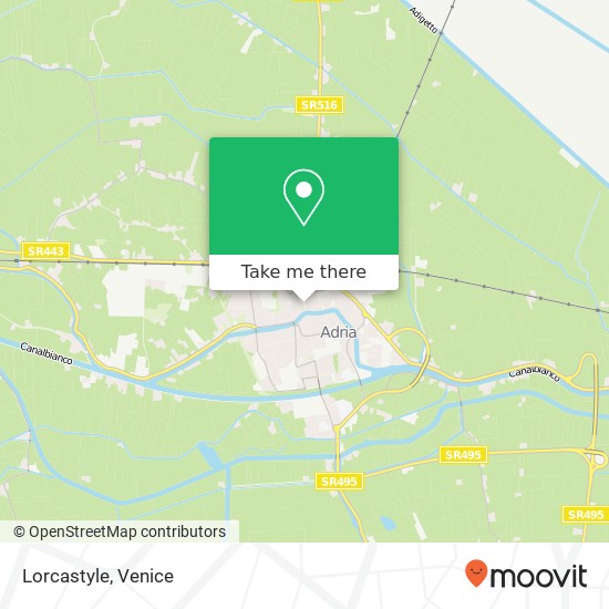 Lorcastyle, Piazza Giuseppe Garibaldi, 11 45011 Adria map