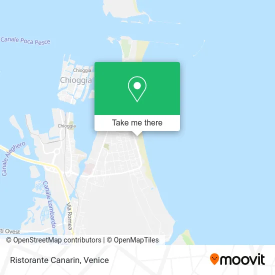 Canarin Restaurant map