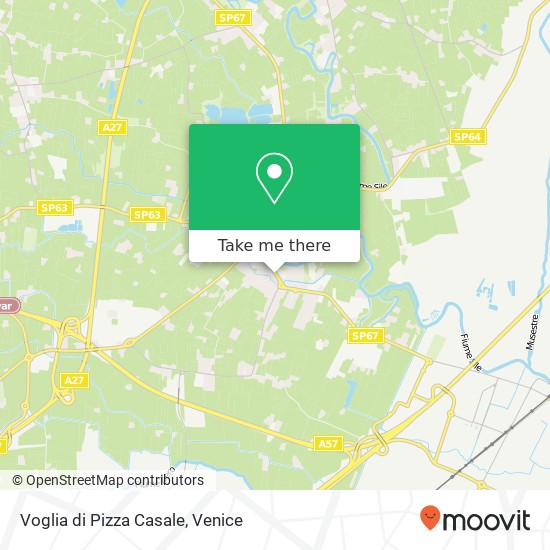 Voglia di Pizza Casale, Via Roma, 22 31032 Casale sul Sile map