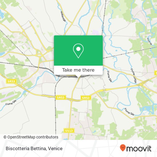 Biscotteria Bettina, Strada Terraglio 31100 Treviso map