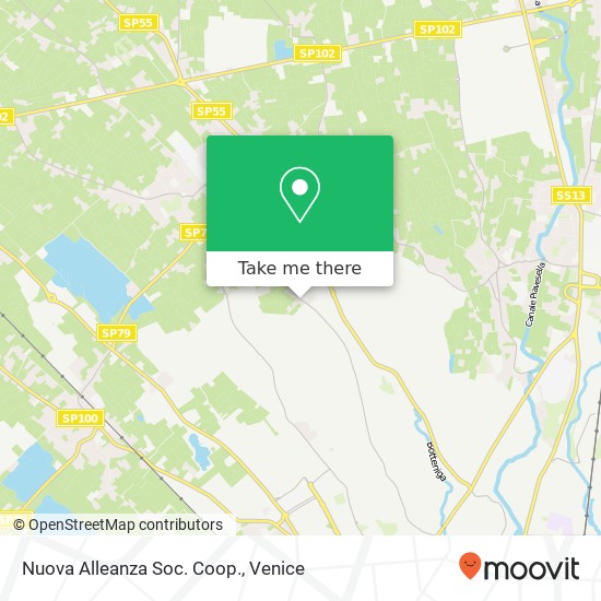 Nuova Alleanza Soc. Coop., Via Volpago Sud 31050 Ponzano Veneto map