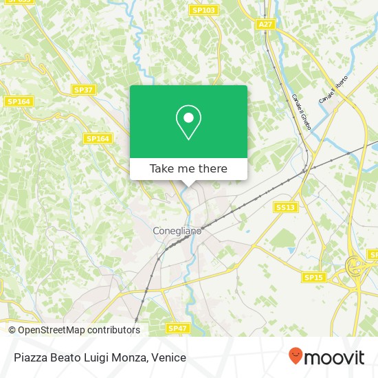 Piazza Beato Luigi Monza map