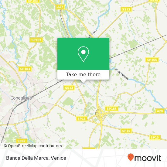 Banca Della Marca map