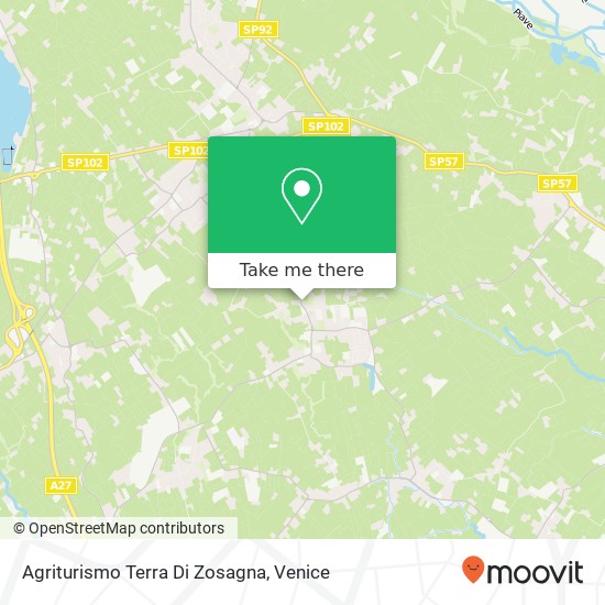 Agriturismo Terra Di Zosagna map