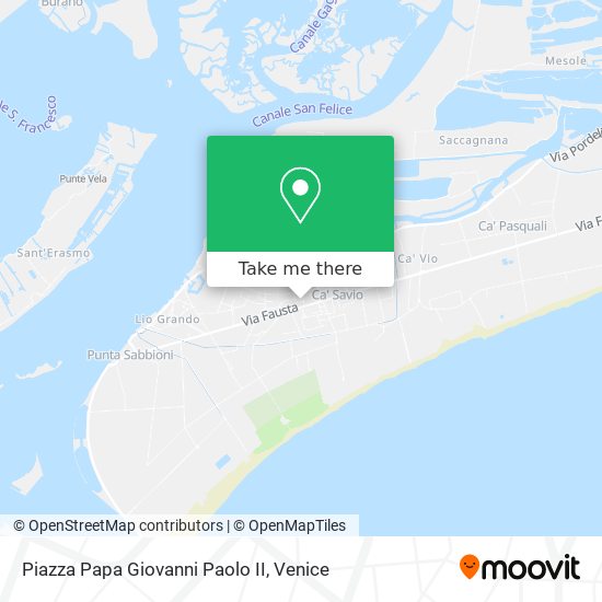 Piazza Papa Giovanni Paolo II map