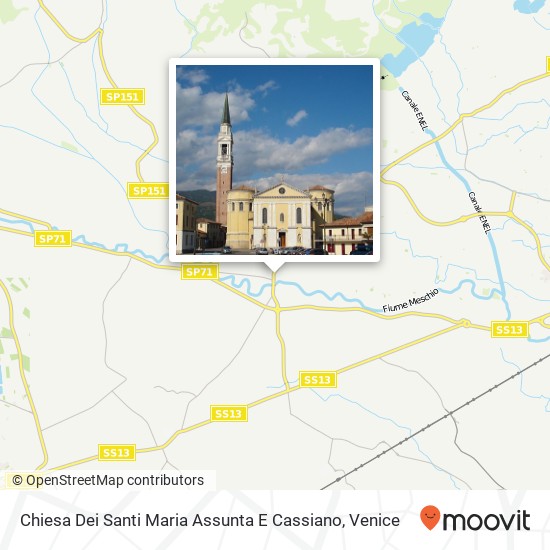 Chiesa Dei Santi Maria Assunta E Cassiano map