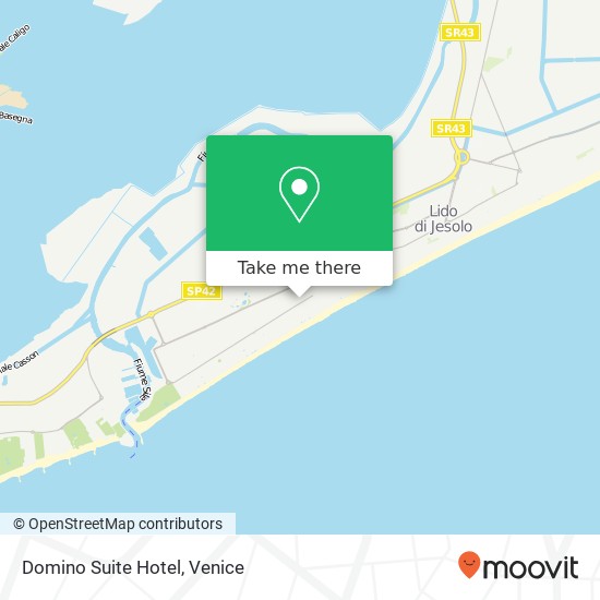 Domino Suite Hotel map