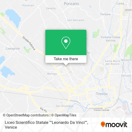 Liceo Scientifico Statale ""Leonardo Da Vinci"" map