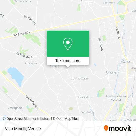 Villa Minelli map