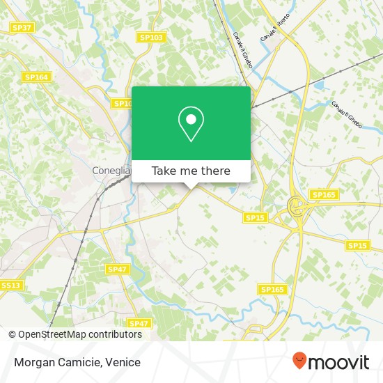 Morgan Camicie map