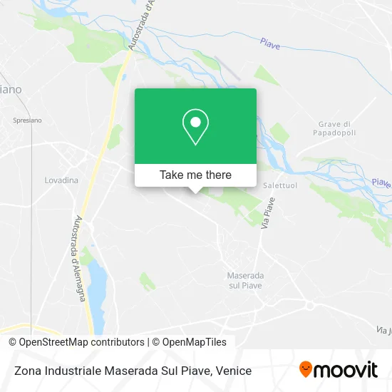 Zona Industriale Maserada Sul Piave map