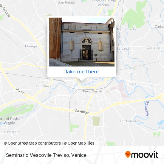 Seminario Vescovile Treviso map