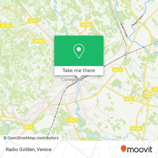 Radio Golden map