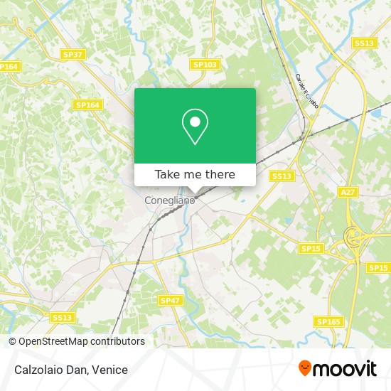 Calzolaio Dan map