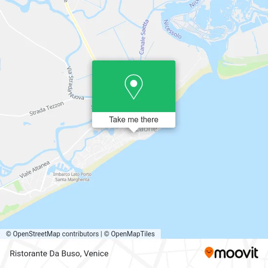 Da Buso Restaurant map