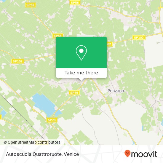 Autoscuola Quattroruote map