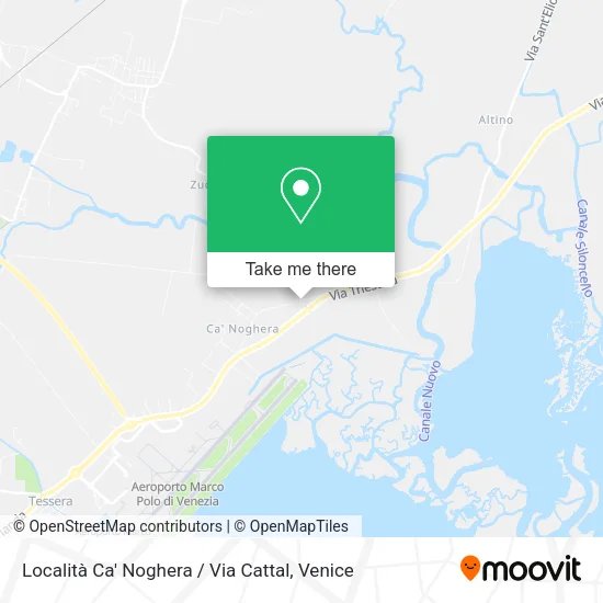 Località Ca' Noghera / Via Cattal map