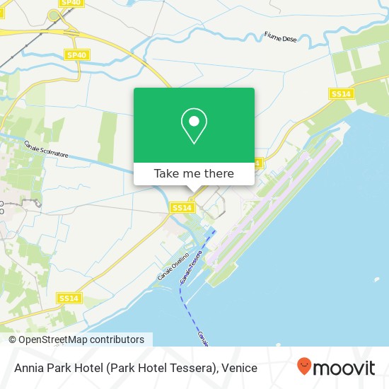 Annia Park Hotel (Park Hotel Tessera) map