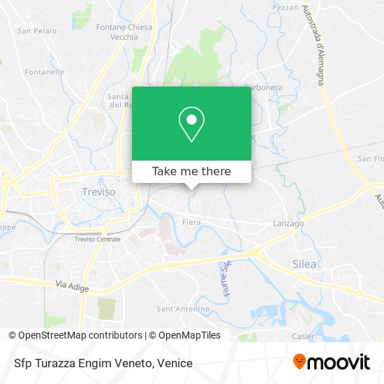 Sfp Turazza Engim Veneto map