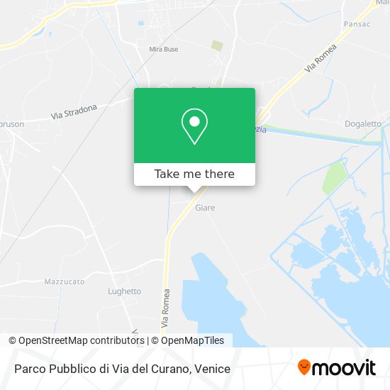 Parco Pubblico di Via del Curano map
