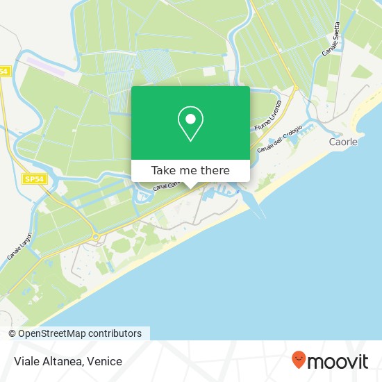 Viale Altanea map