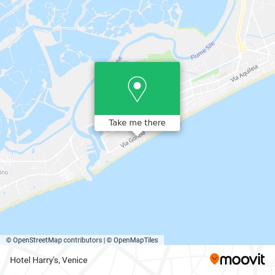 Hotel Harry's map