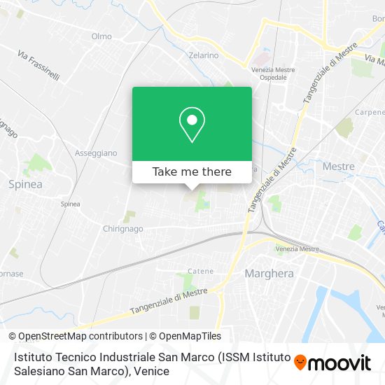 Istituto Tecnico Industriale San Marco (ISSM Istituto Salesiano San Marco) map
